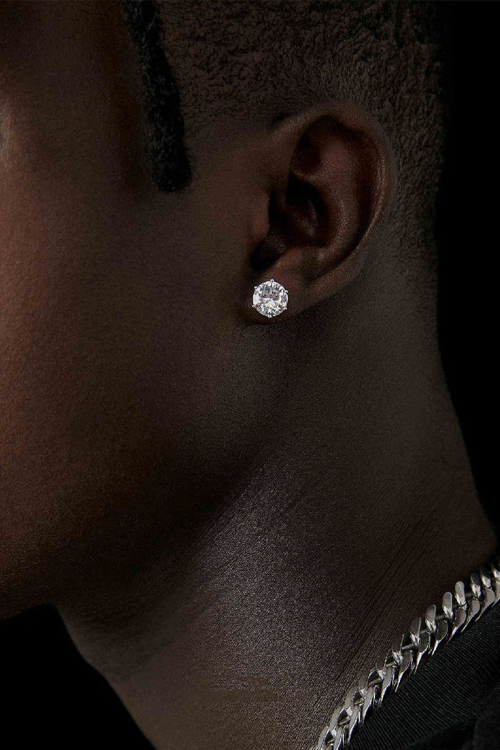 Six Claw Hip Hop Earrings