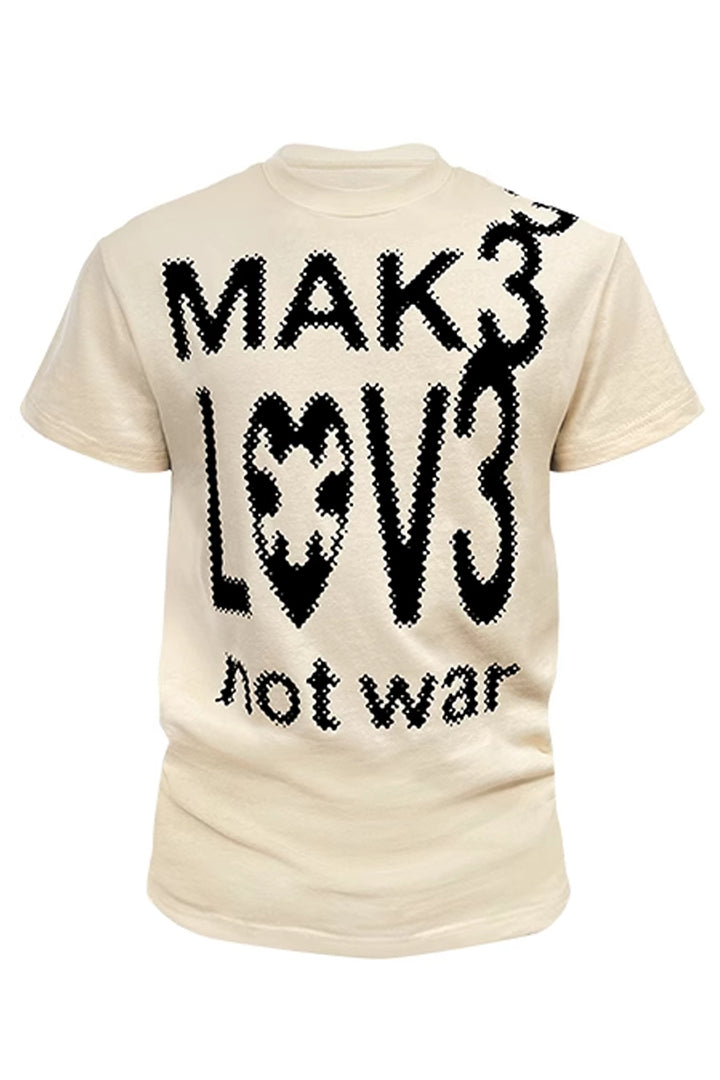 MLNW Slogan Graphic Fitted Tee