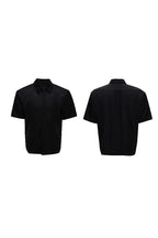 Embroidered Padded Shoulder Shirt
