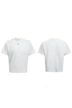 Deconstructed Buckle Shoulder Tee