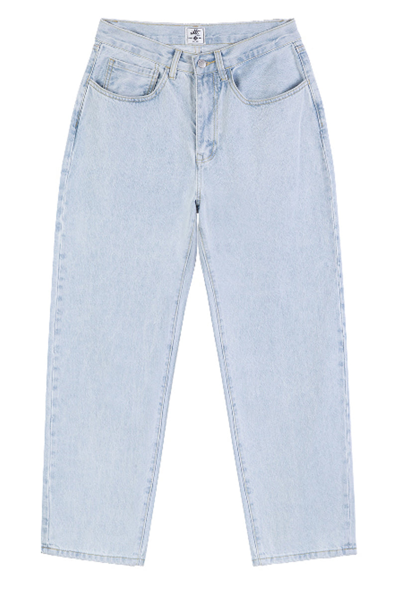 Heavyweight Straight Washed Jeans