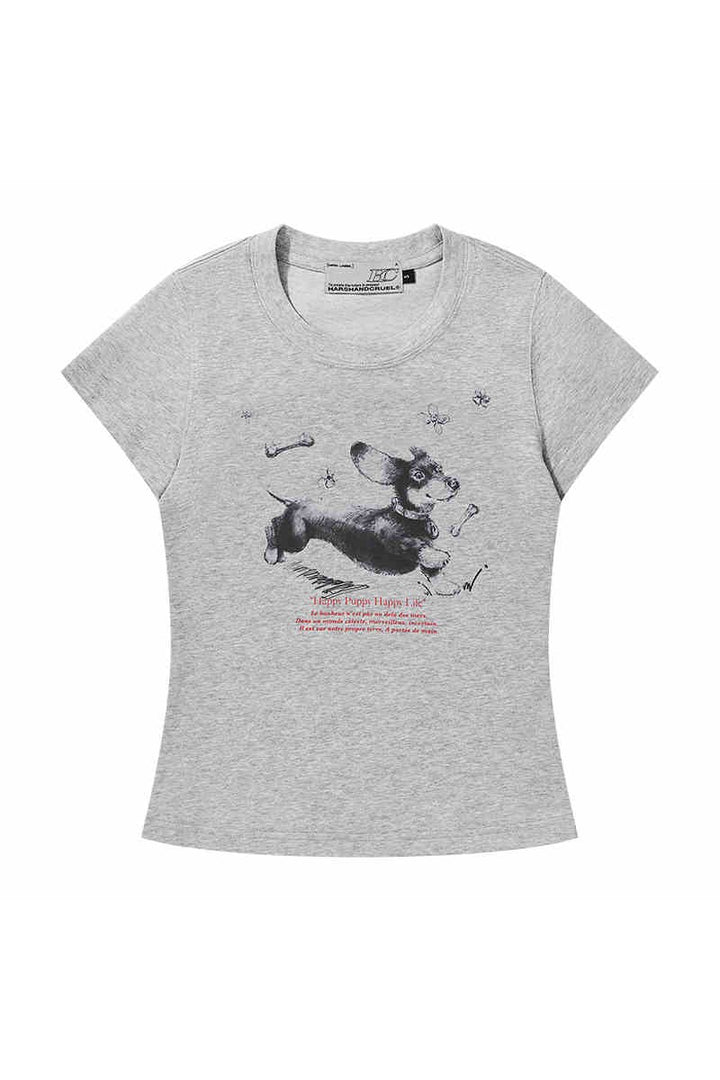 Sketch Dog Slim Fit Tee