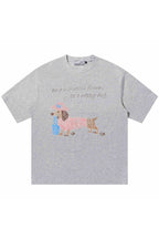 Line Dog Loose Fit Tee