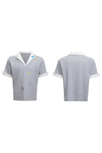 Sticker Print Layered Polo