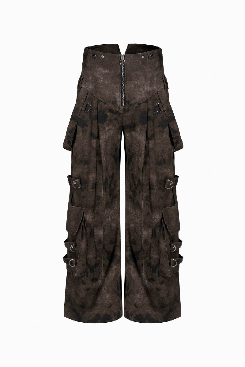 Camo Strap Cargo Jeans