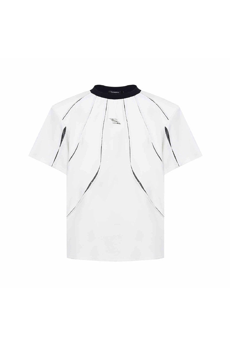 Minimalist Padded Shoulder Tee