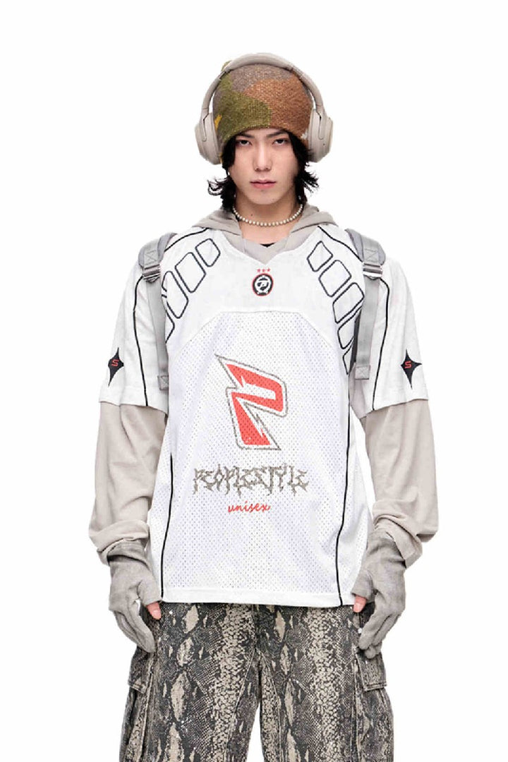 Racing Layered Dry Fit Hoodie