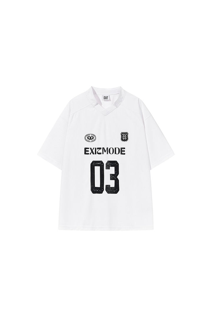 Retro Striped Jersey T-Shirt