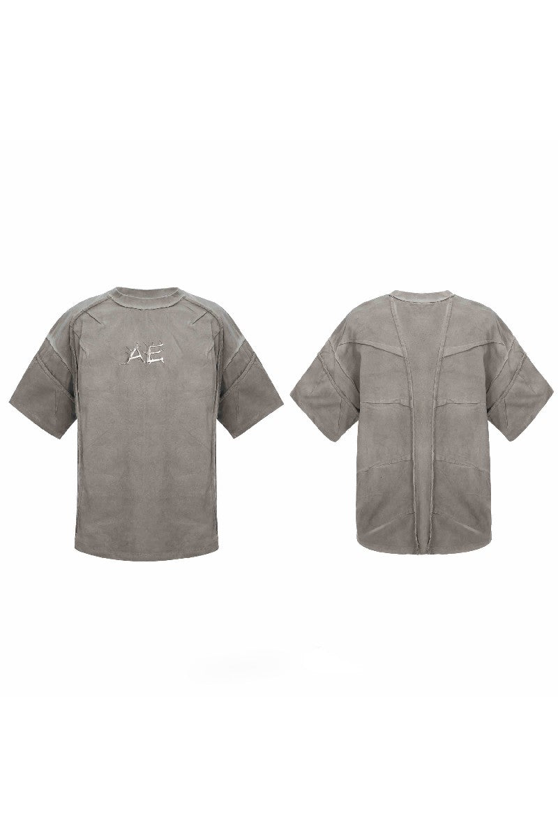 Vintage Washed Gradient Cotton Tee