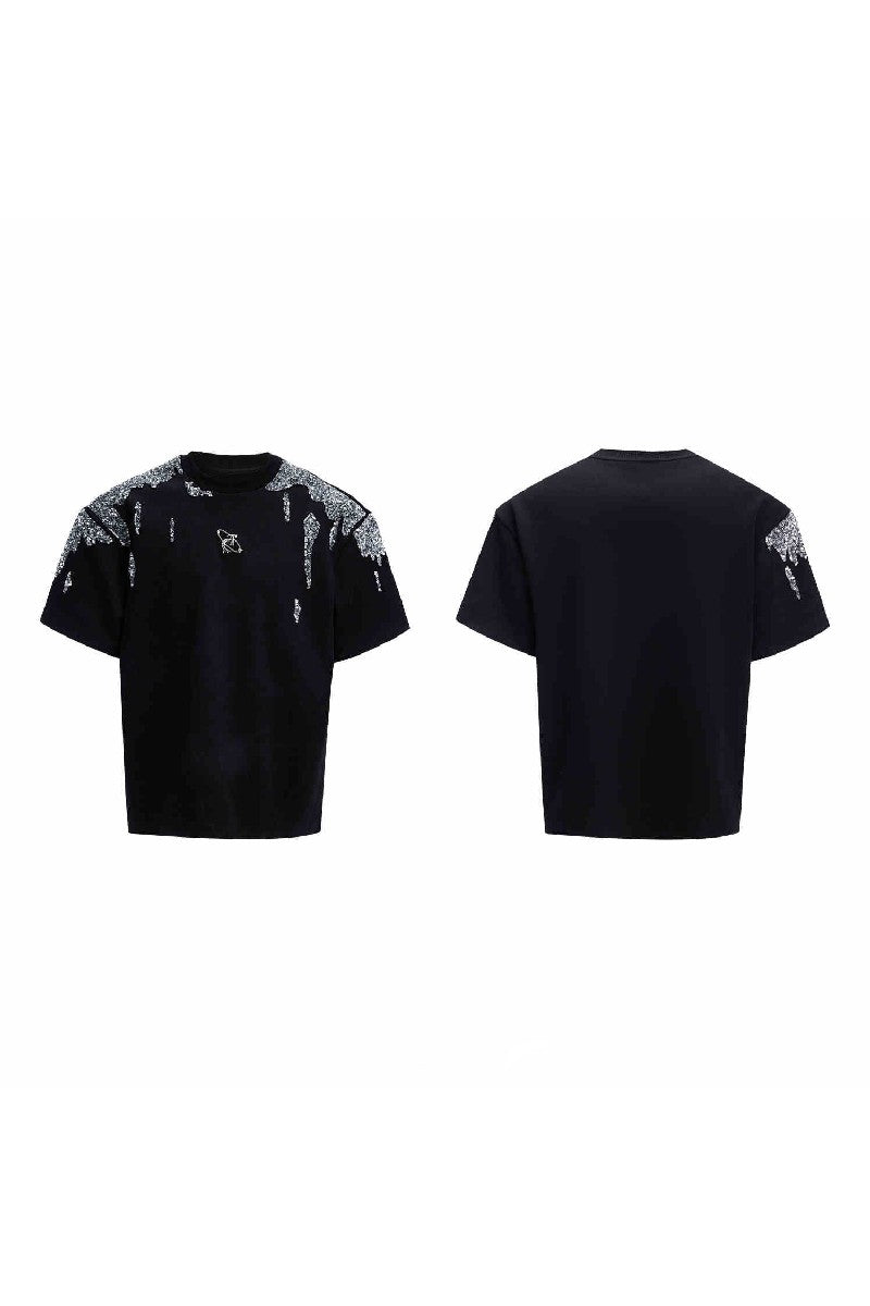 Sequin Irregular Luxe Tee