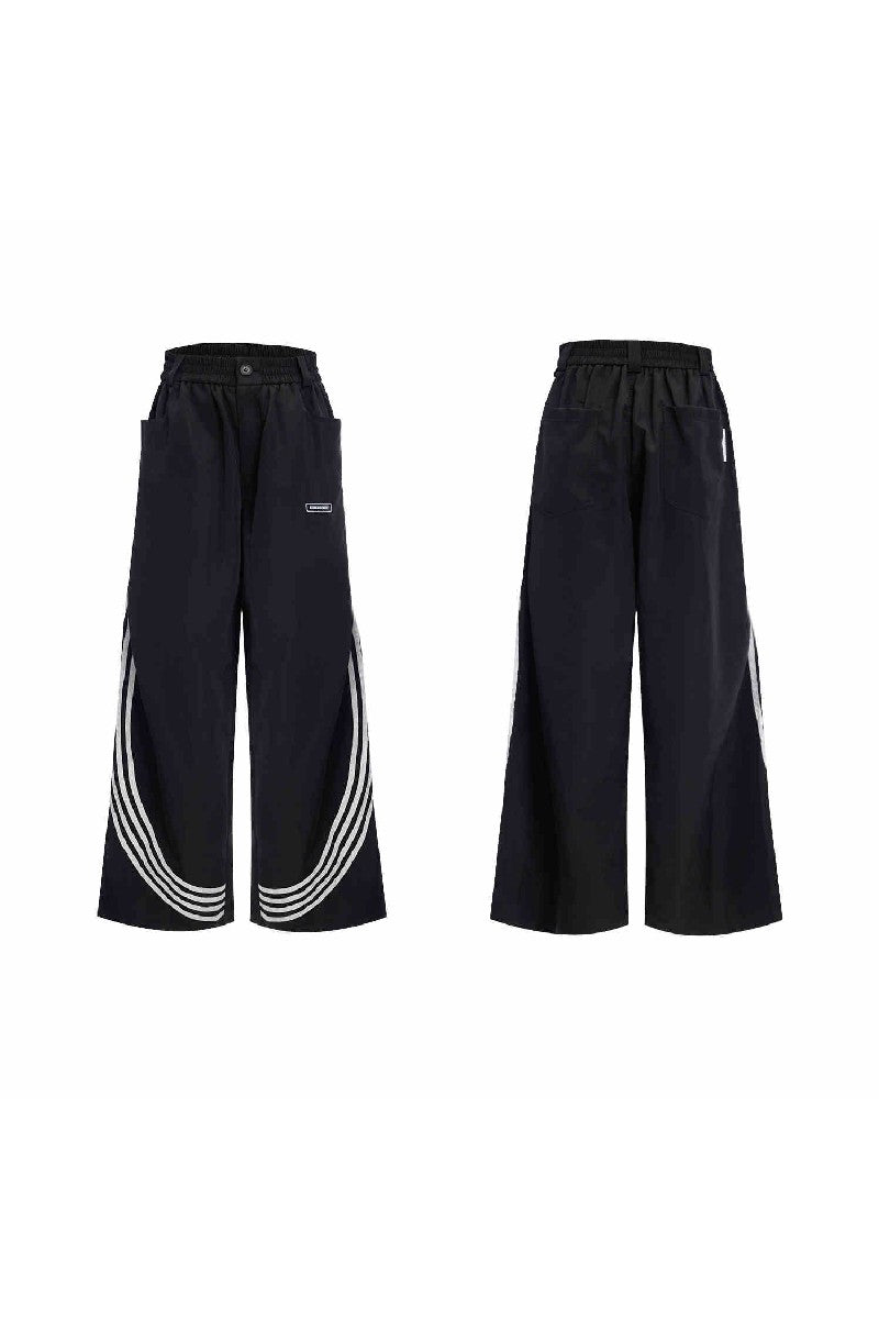 Striped Retro Track Pants