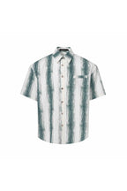 Wrinkled Ink Stripe Shirt