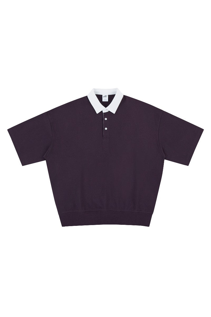 Retro Colorblock Polo Shirt