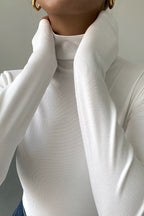 Slim Fitting Knit Turtleneck
