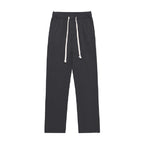Drawstrings Straight Trousers