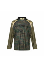 Mesh Snake Print Hockey Jersey