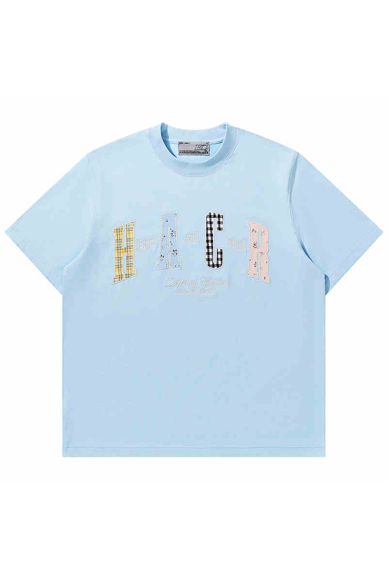 Colorblock Floral Patch Tee