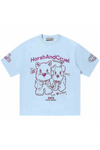 Handdrawn Dog Loose Tee
