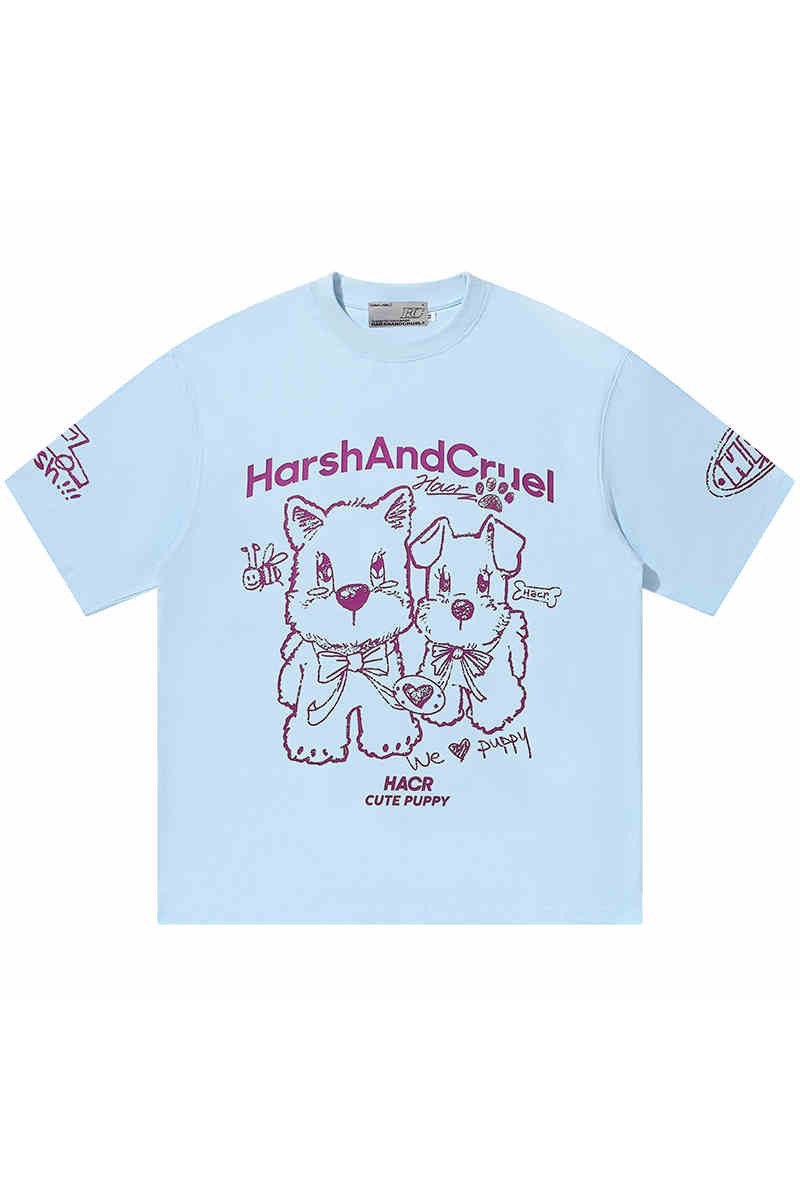 Handdrawn Dog Loose Tee