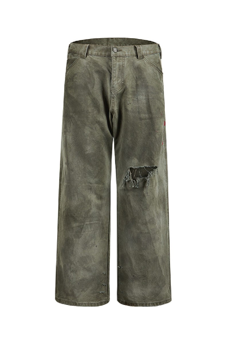 パンツ AT-DIRTY \"WORKERS ALL\" DENIM 2TONE C V2 PANTS DIRTY LIGHT DENIM | COLD CULTURE™ | STREETWEAR