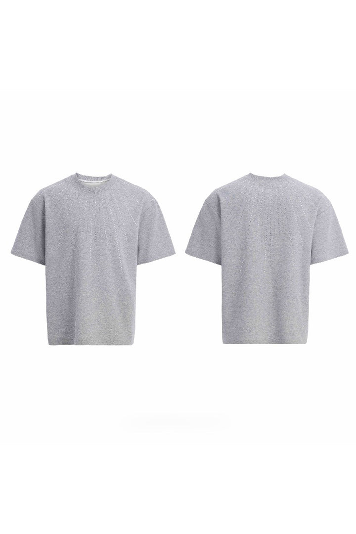 Allover Rhinestone Graphic Tee