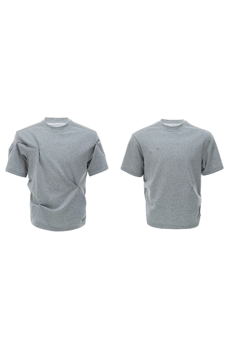 Wrinkled Boxy Fit Tee