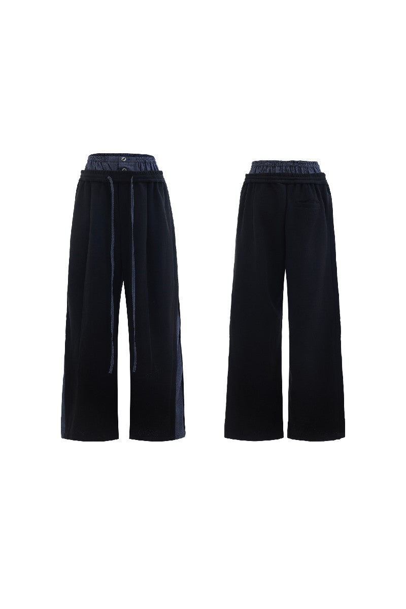 Panel Design Sweatpants