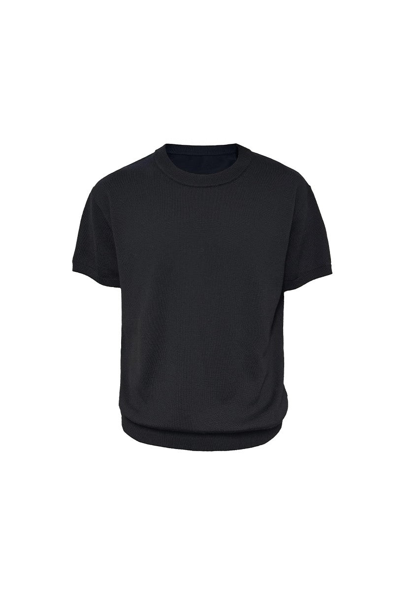 Merino Wool Ribbed T-Shirt