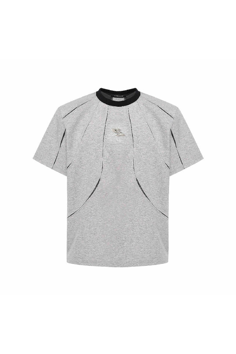 Minimalist Padded Shoulder Tee