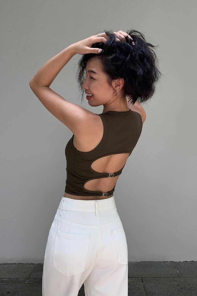 Hollow Back Summer Top