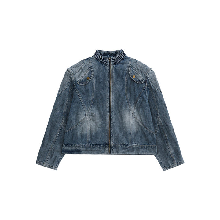 Vintage Washed Denim Jacket