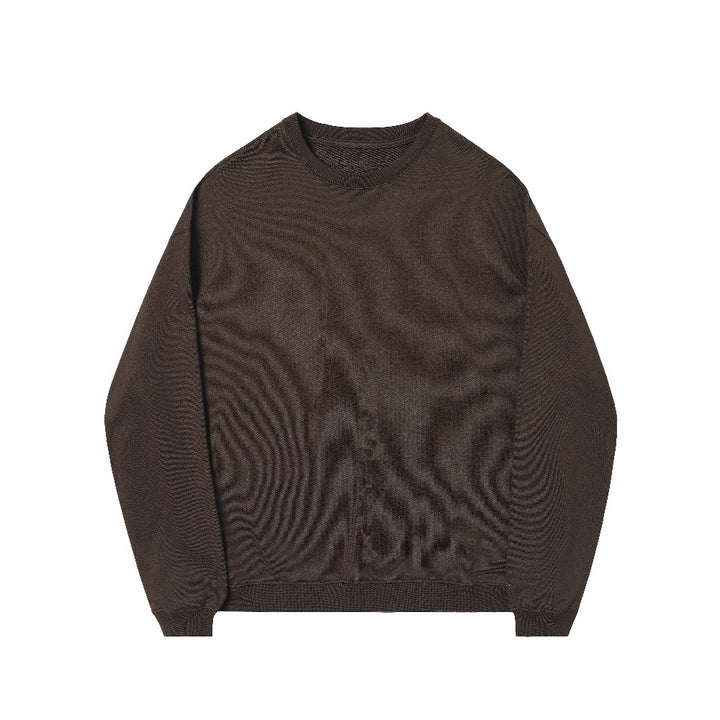Boxy Ribbed Vintage Sweatshirt