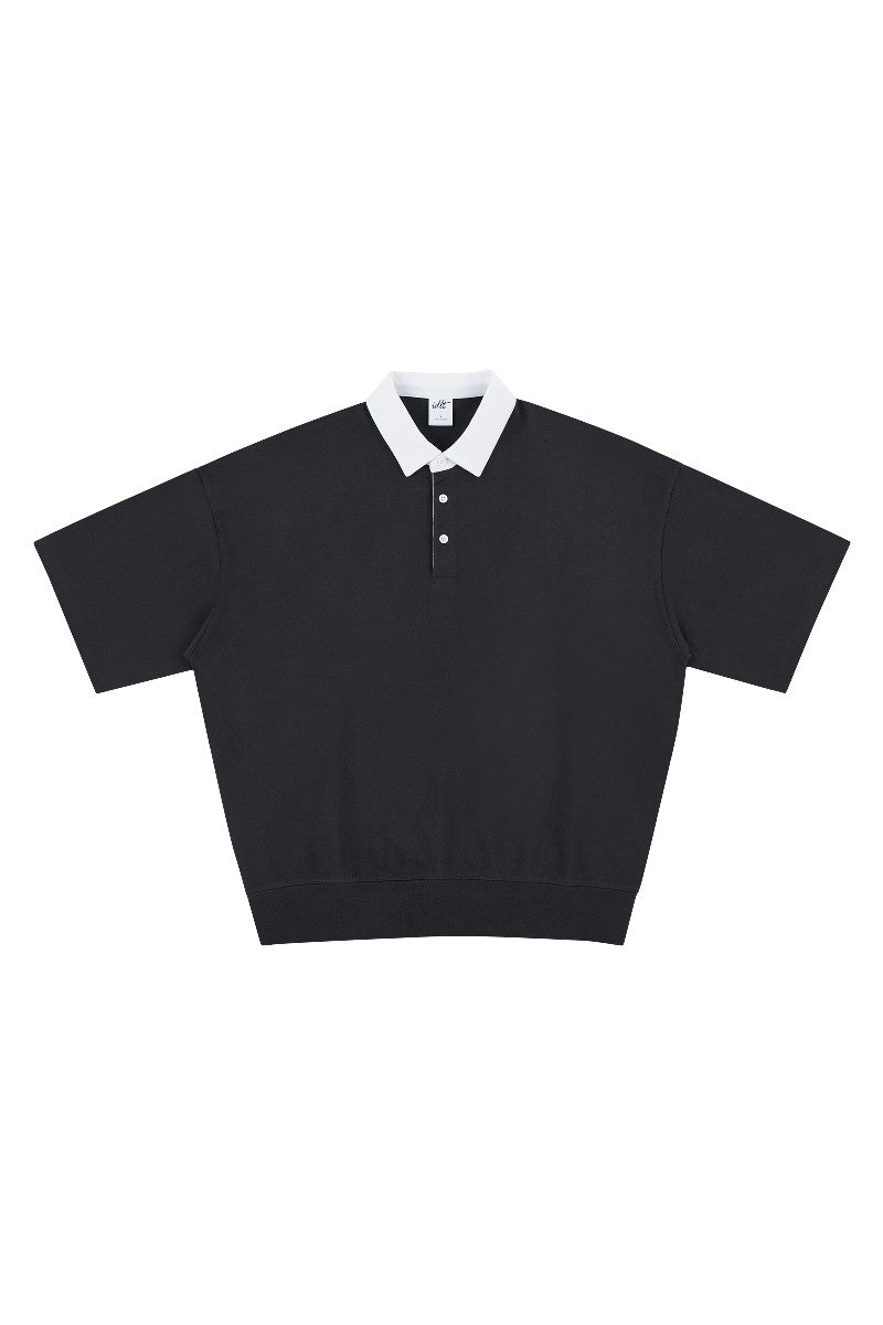 Retro Colorblock Polo Shirt