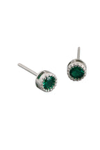 Colorful Hip Hop Stud Earrings