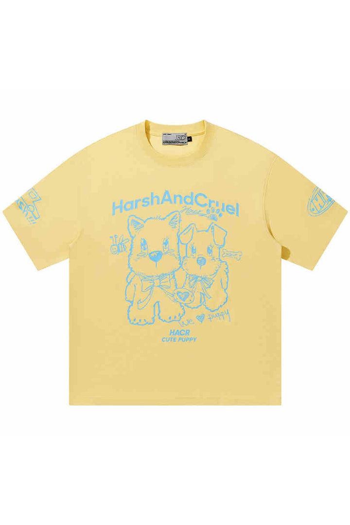 Handdrawn Dog Loose Tee
