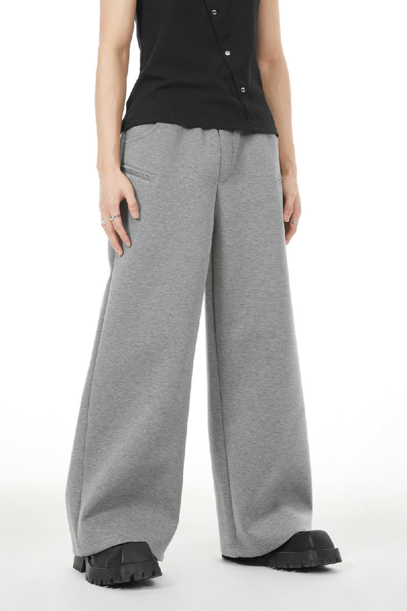 Straight Structure Sweatpants