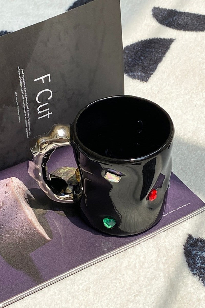 Gemstone Chrome Plated Mug
