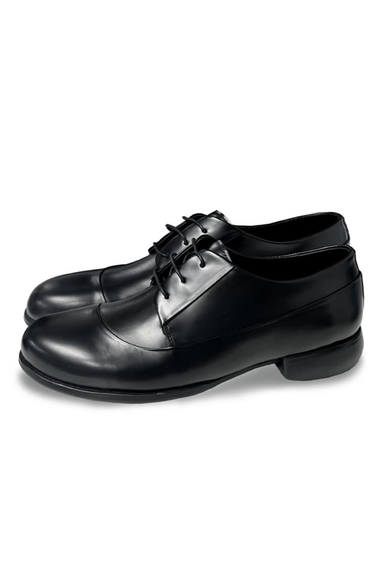 Streamlined Leather Derby Shoes