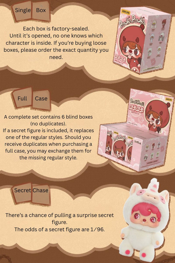 Pouka Pouka™ Soft-Vinyl Plush Blind Box