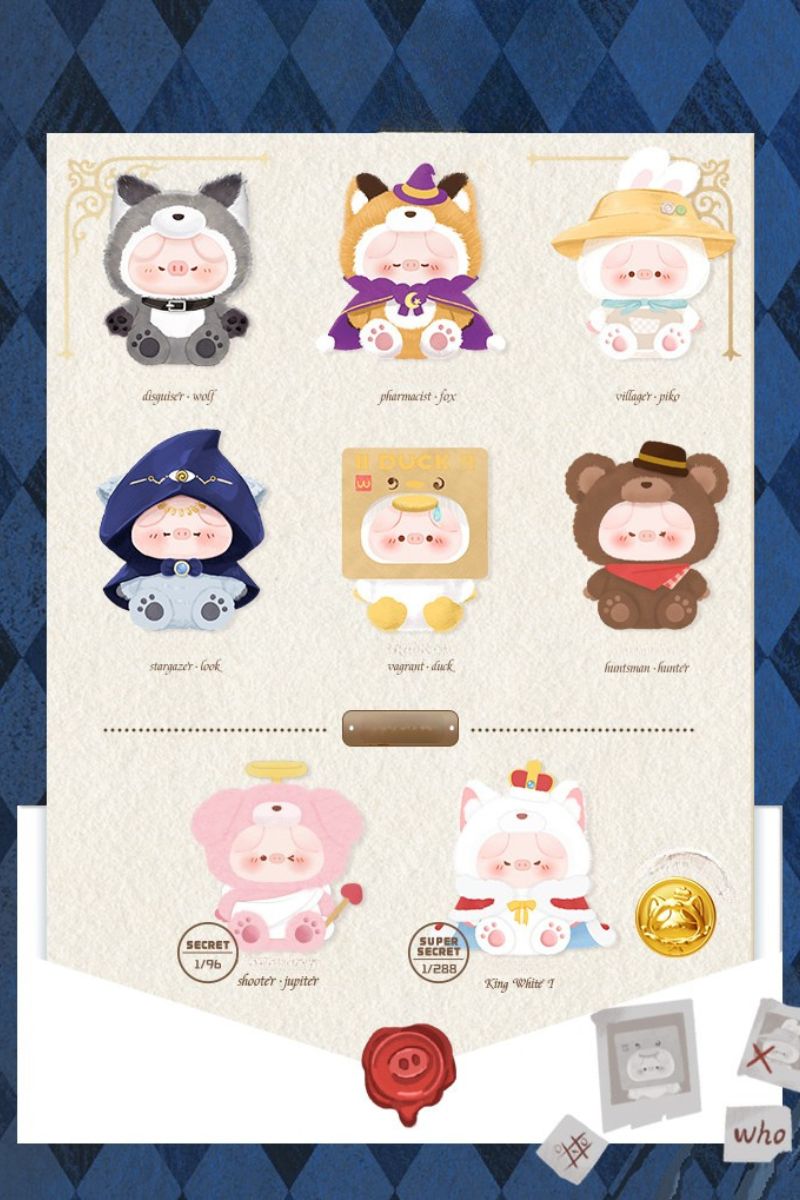 Piko Pig – “Mystery Prophecy” Plush + Vinyl Blind Box