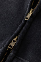 Vintage Spray-Dyed Zip Up Hoodie