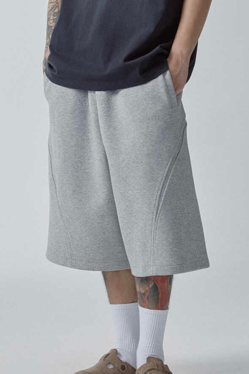 Heavyweight Patchwork Sweat Shorts