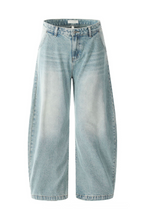 Light Wash Cat Whisker Jeans