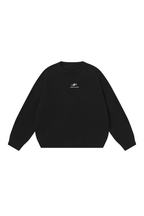 Embroidered Logo Pullover Sweater
