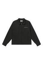 Embroidered Lapel Collar Jacket