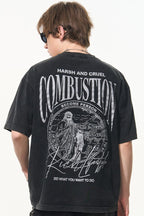 Combustion Washed Printed Tee