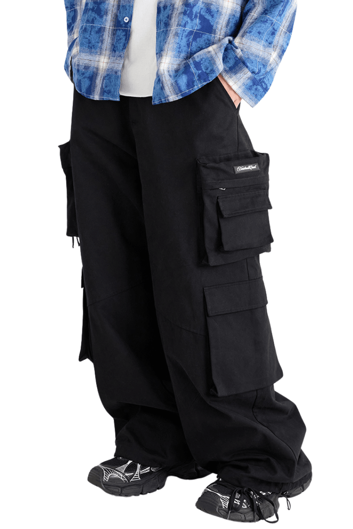 Multi Pocket Cargo Paratrooper Pants