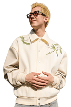 Brenches Embroidered Varsity Jacket