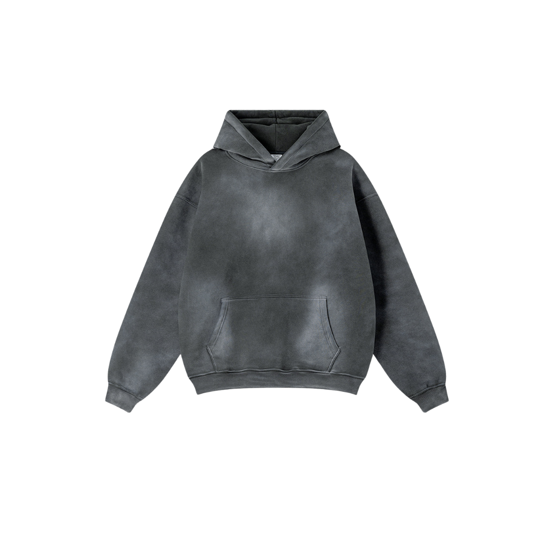 Fleece Knit Washed Sweatshirts