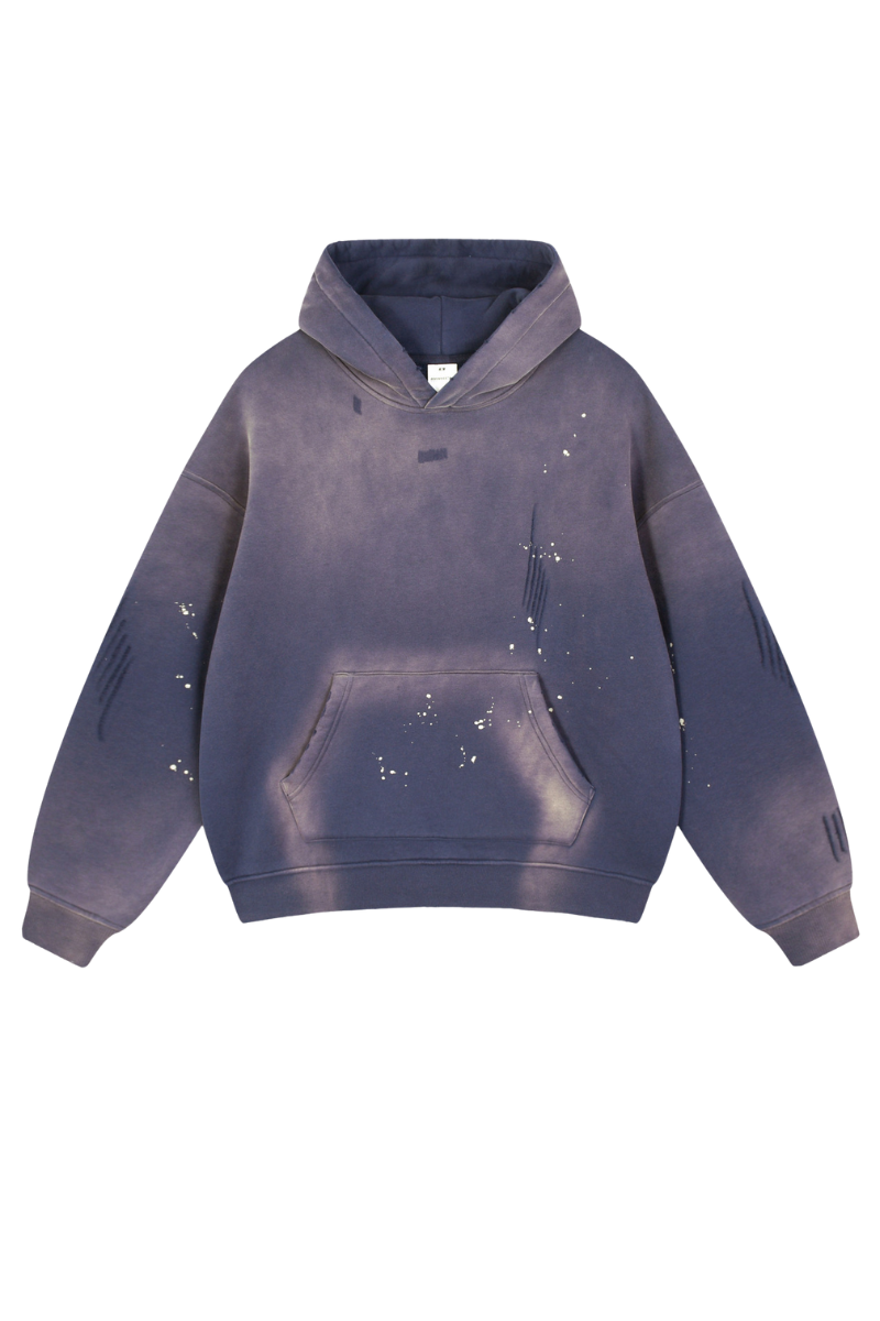 Fleece-Lined Graffiti Hoodie